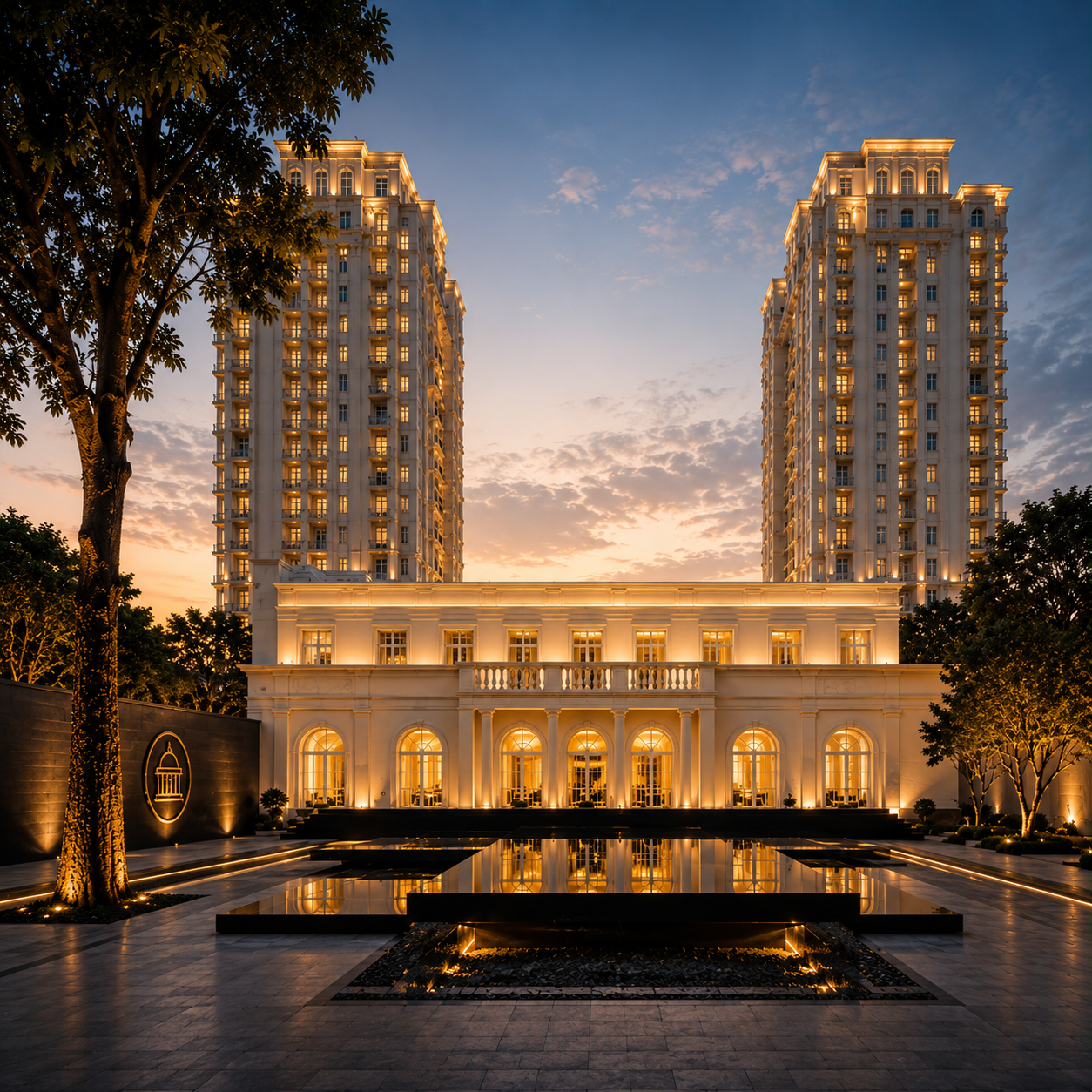 Lutyens-inspired garden residence